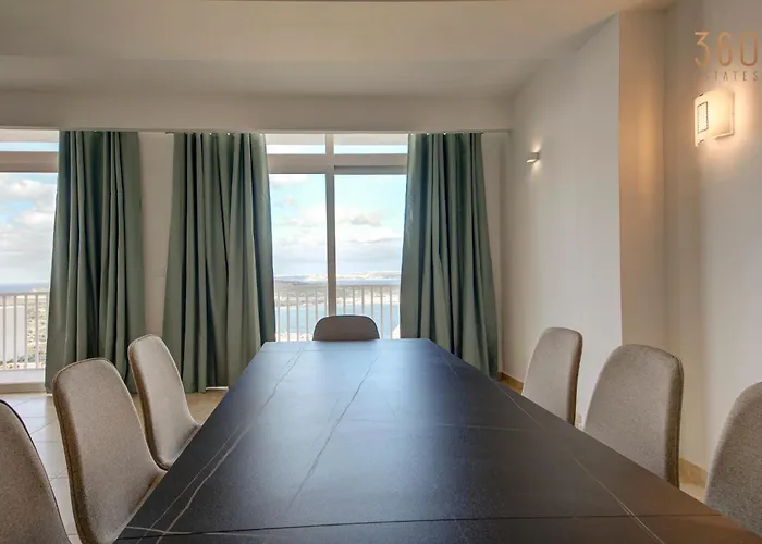 Lejlighed A Spacious 3br In Stunning Mellieha With Views By 360 Estates *