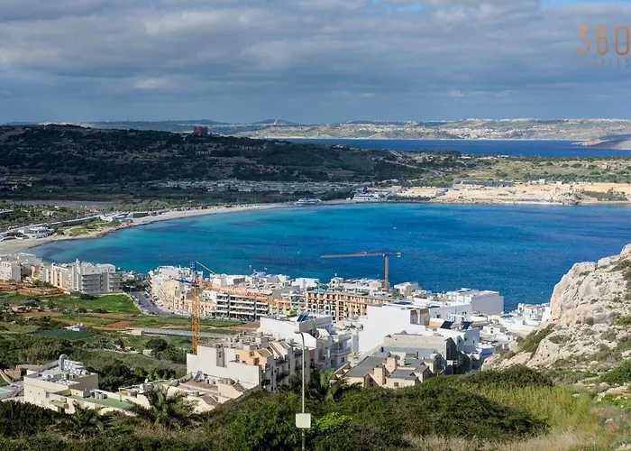 Lejlighed A Spacious 3br In Stunning Mellieha With Views By 360 Estates Ghajn Zejtuna